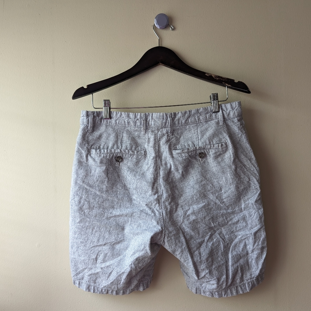 Men's Goodfellow Gray Linden Shorts 32 - Picture 2 of 5